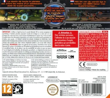 Generator Rex Agent of Providence (Usa) box cover back